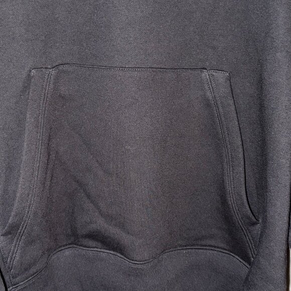 AUTHENTIC MENS VERSACE LOGO BLACK COTTON HOODIE SIZE MEDIUM - Picture 4 of 9